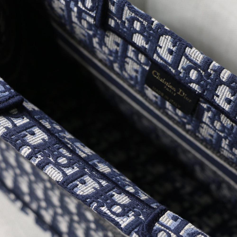 Book Tote Navy Blue