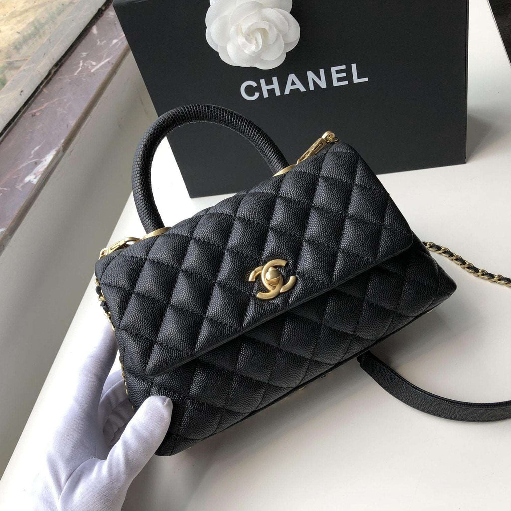 small flap Bag With Coco Handle