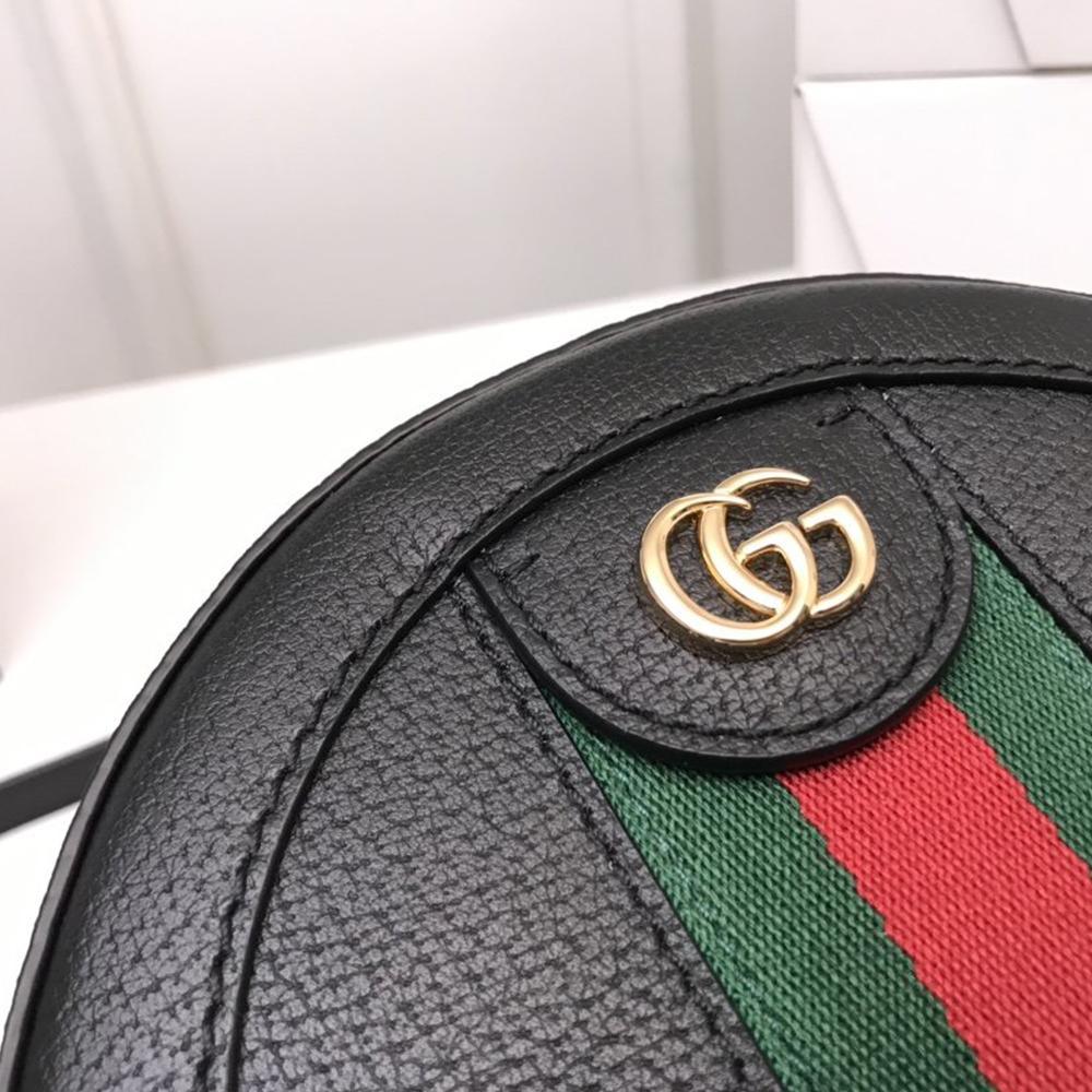 Ophidia mini GG round shoulder bag