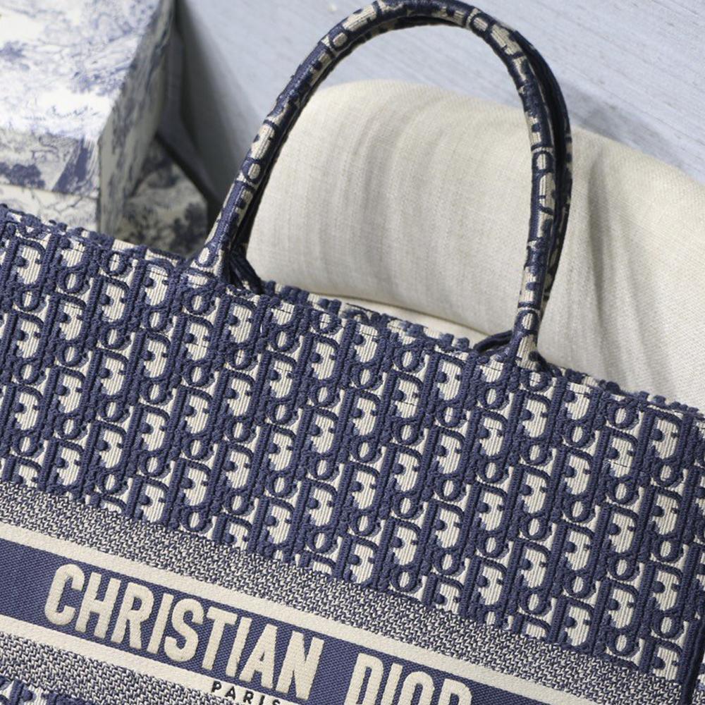Book Tote Blue
