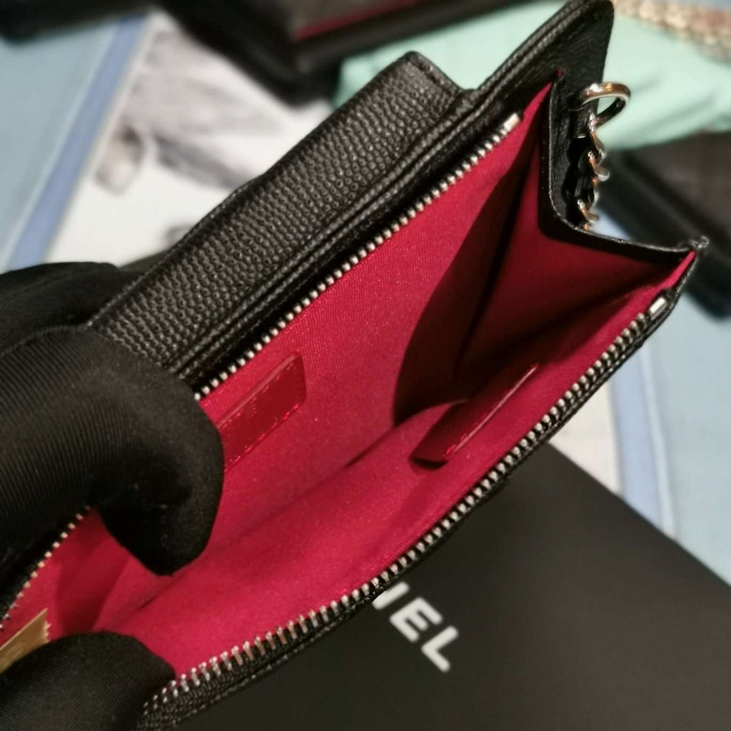 Caviar quilted CC phone holder Wallet