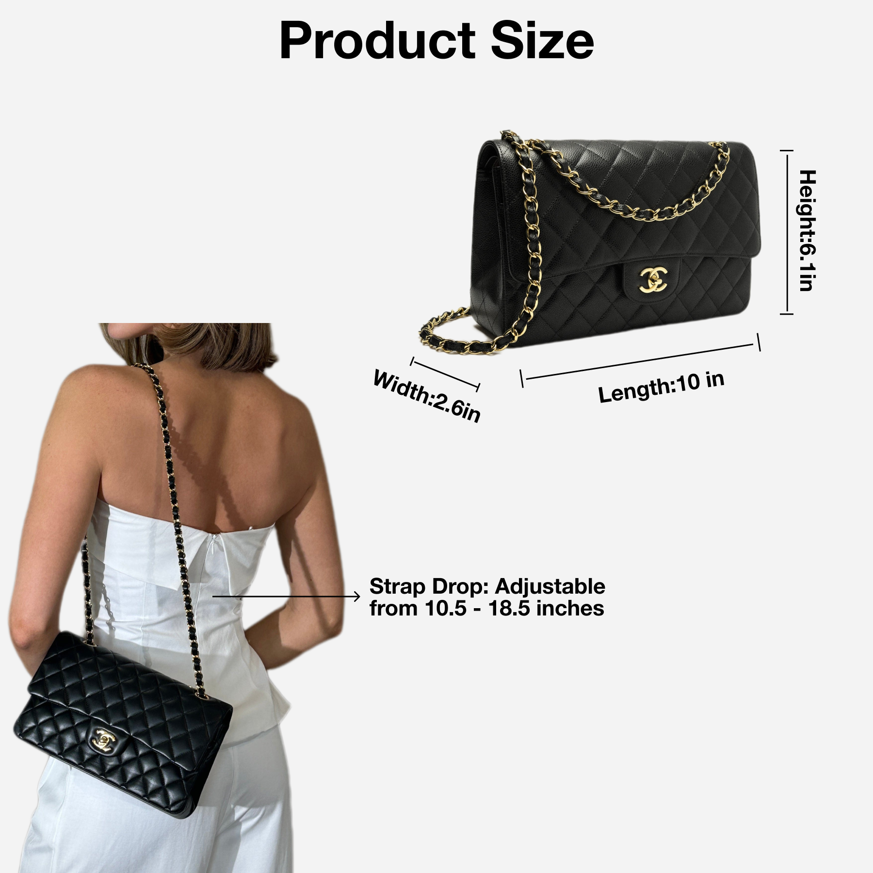 Classic Flap Bag Medium Gold Hardware