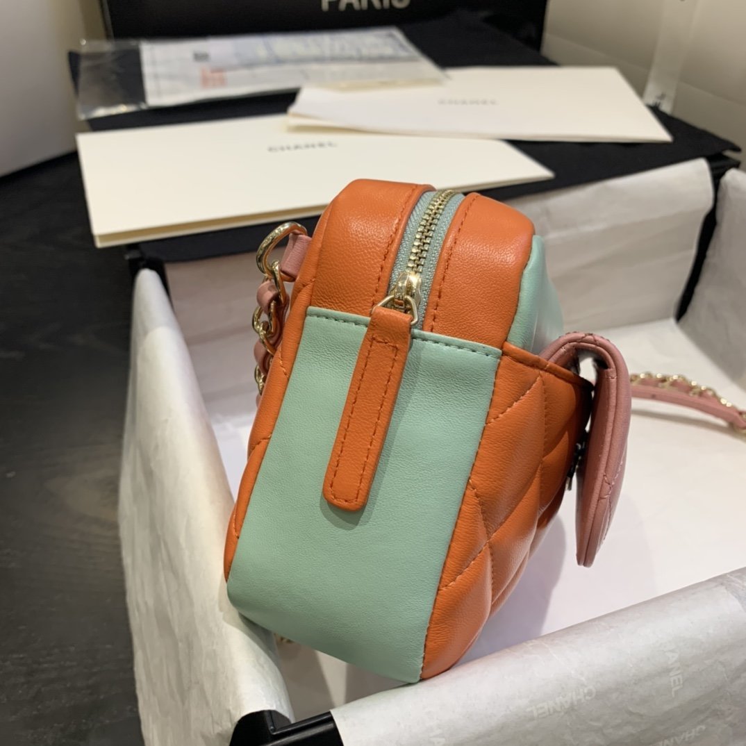 tri color in and out waist Bag