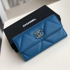 19 Quilted Flap Wallet