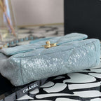 Sequin Quilted Medium flap bag