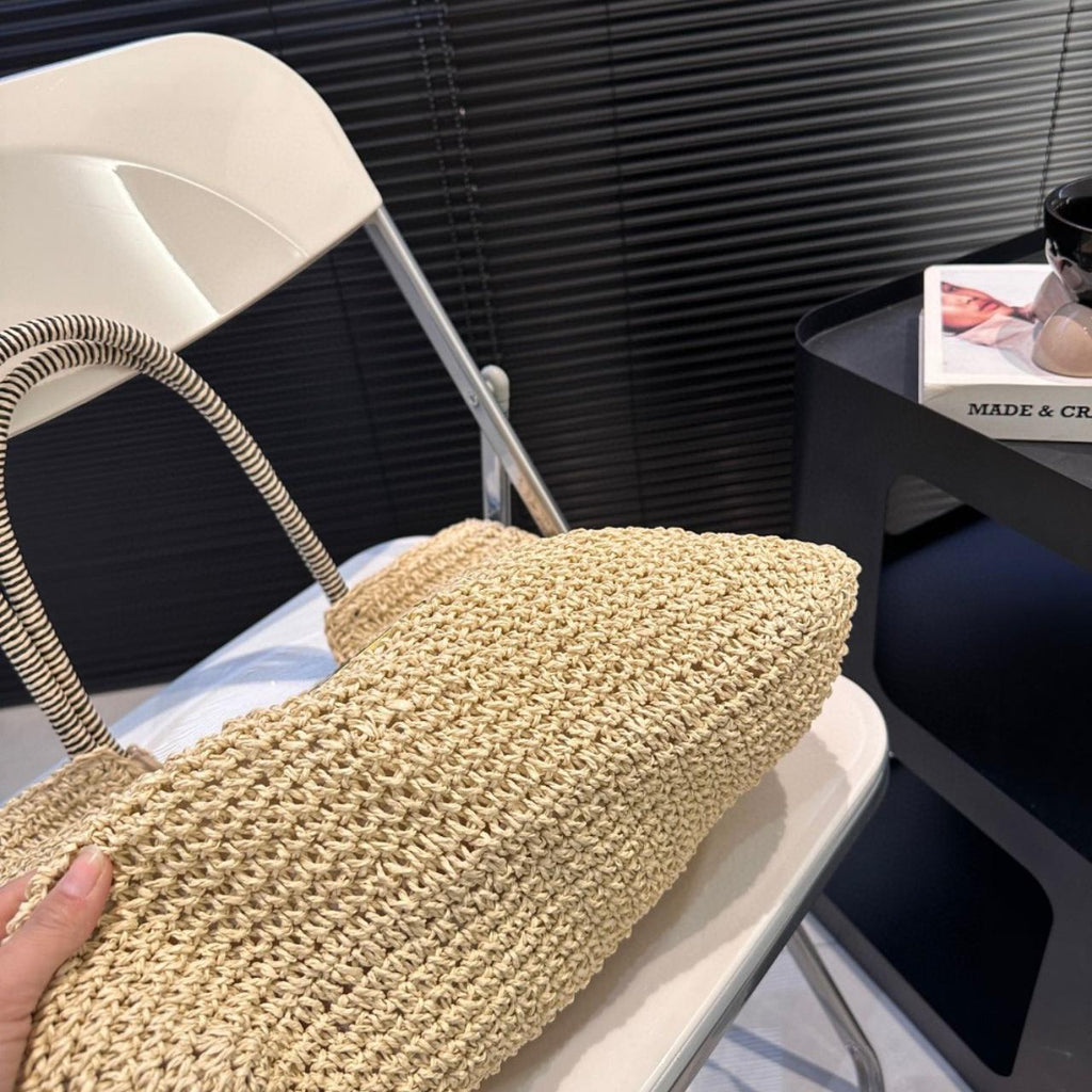 SAINT LAURENT Raffia Bag