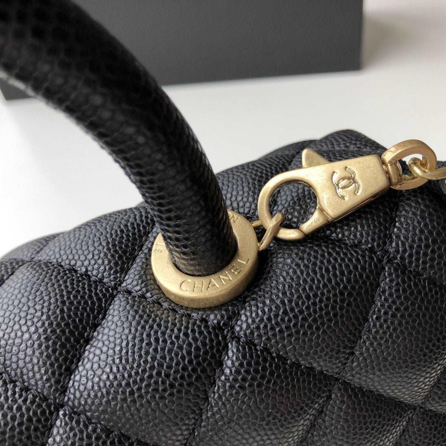 small flap Bag With Coco Handle