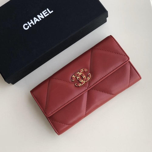 19 Quilted Flap Wallet