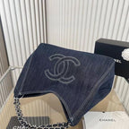 Large Capacity Denim Tote Bag