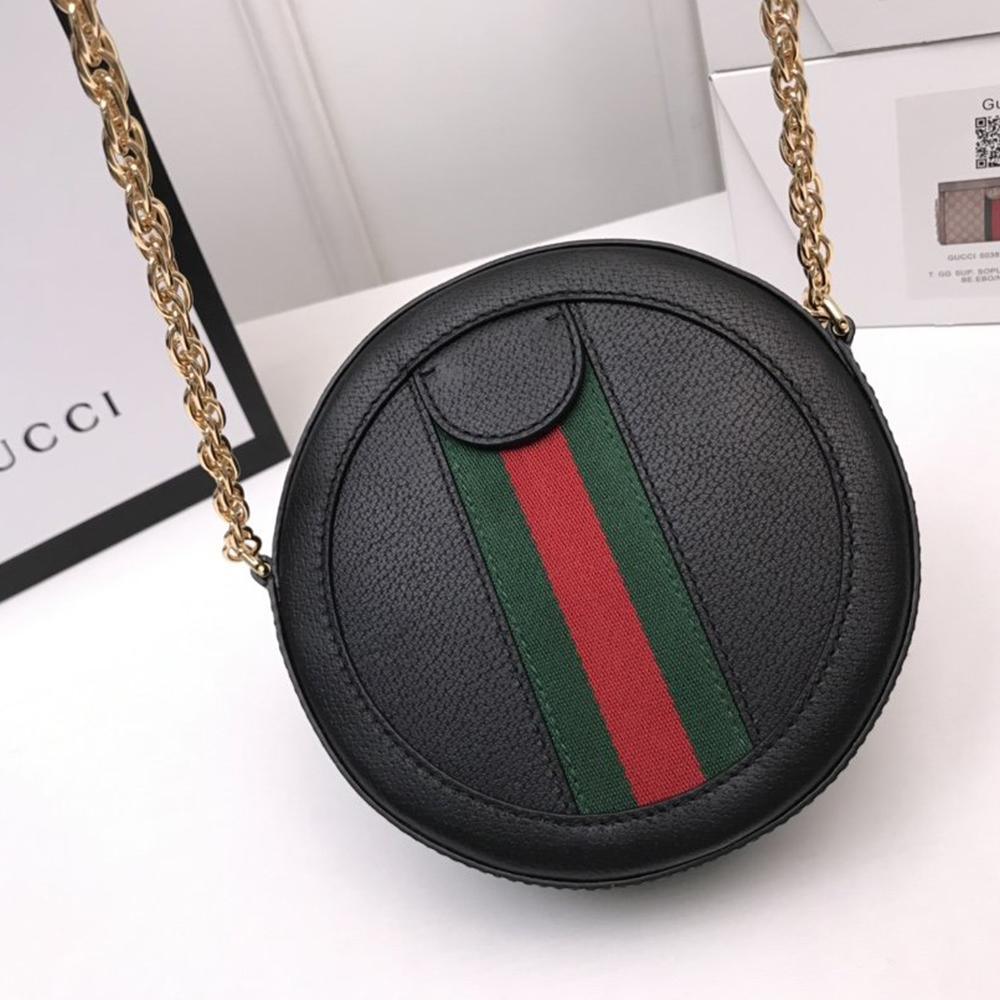 Ophidia mini GG round shoulder bag
