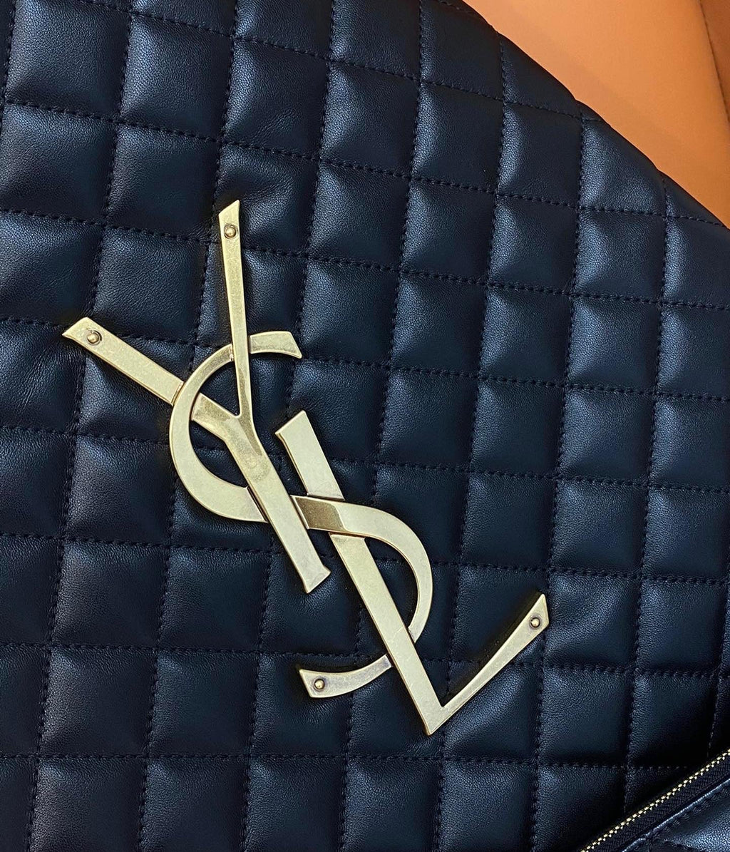 SAINT LAURENT Icare extra large embellished quilted leather tote60 ?? 39 ?? 8 cm