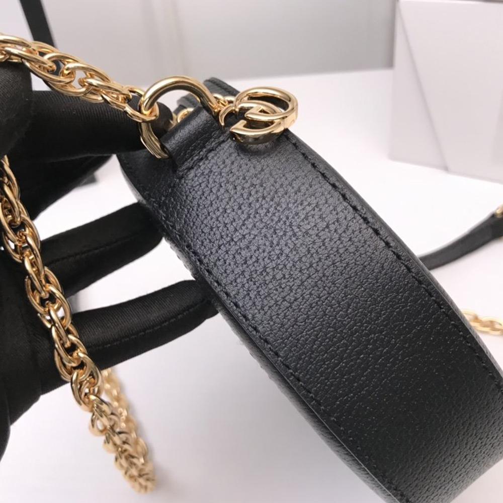 Ophidia mini GG round shoulder bag