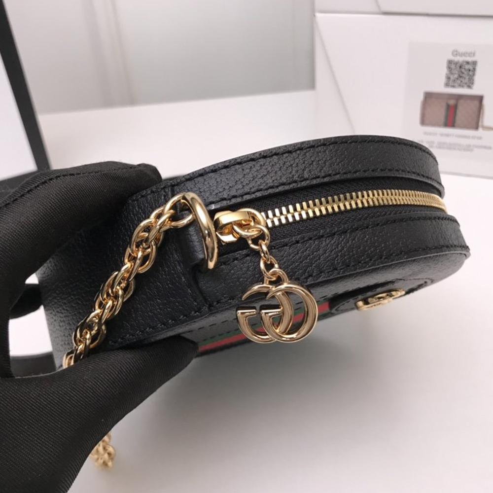 Ophidia mini GG round shoulder bag