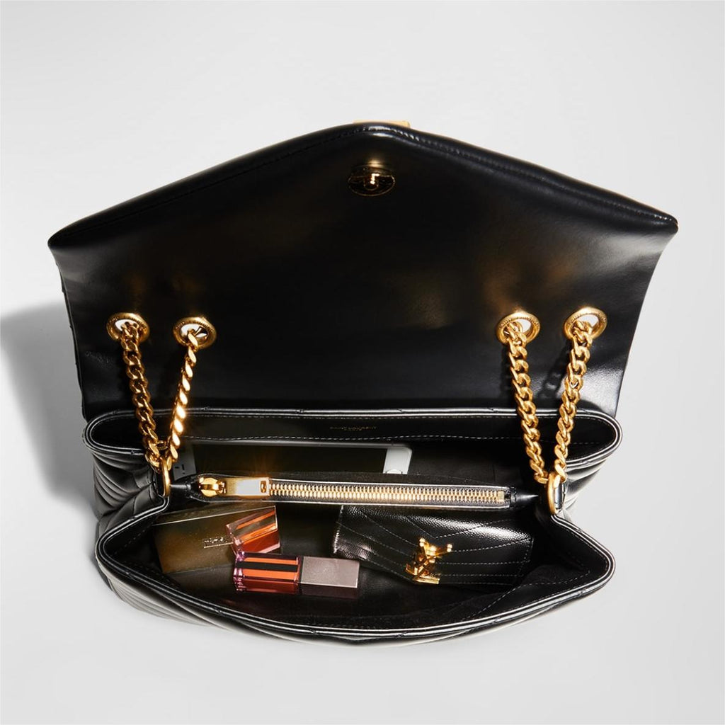 Saint Laurent Loulou Medium Chain Shoulder Bag