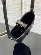 Le 5 A 7 Mini Black Bag - 13x20x4cm