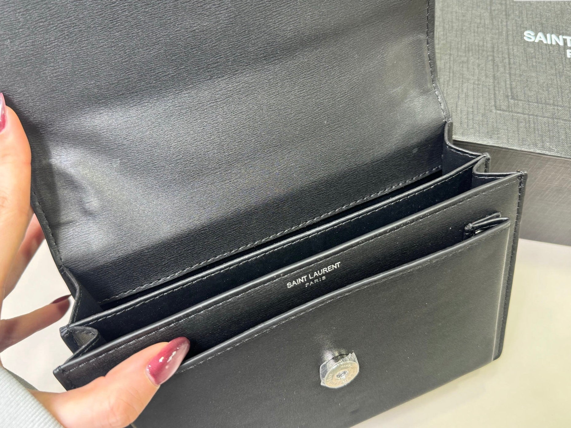 Saint Laurent Sunset Medium Monogram Crossbody Bag