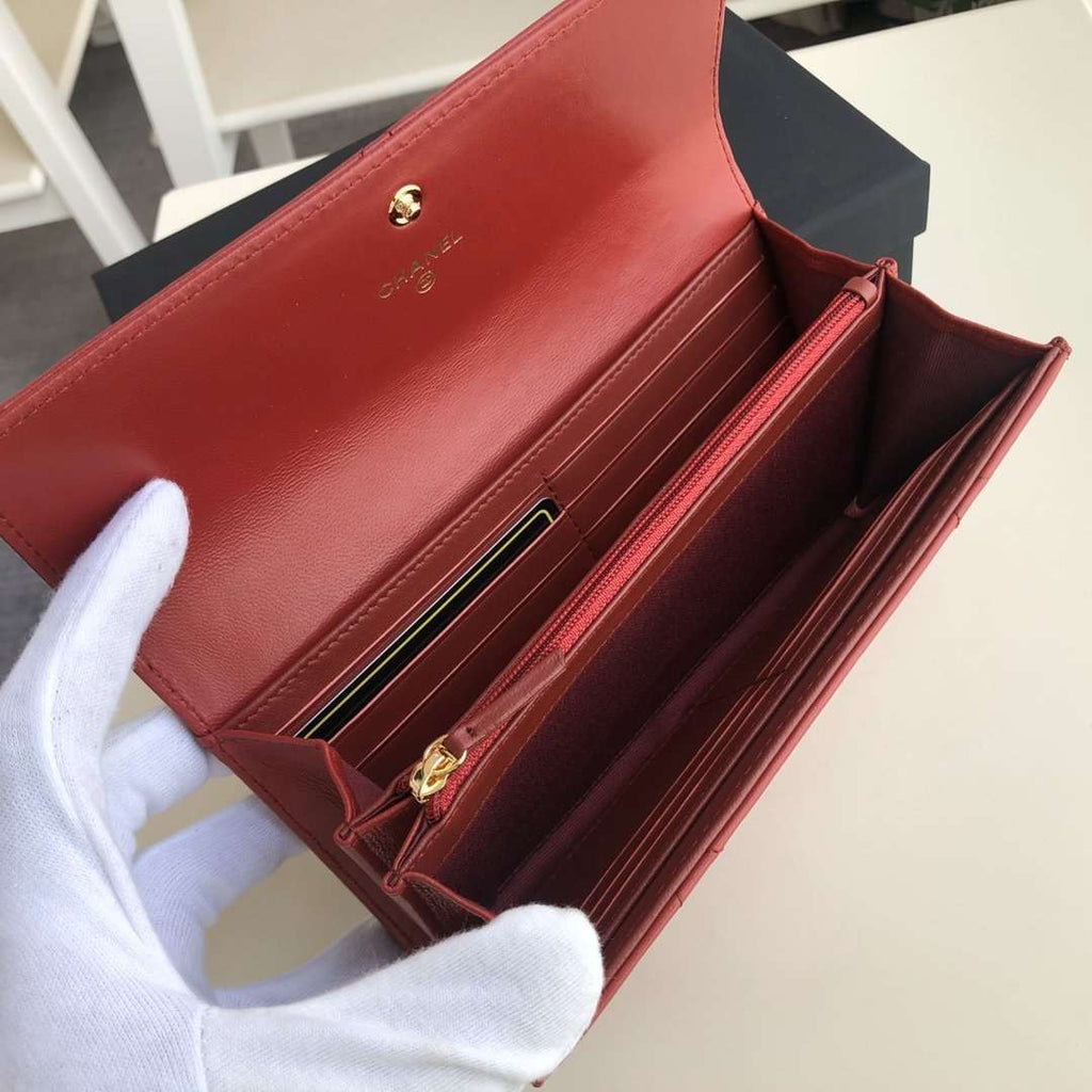 19 Quilted Flap Wallet