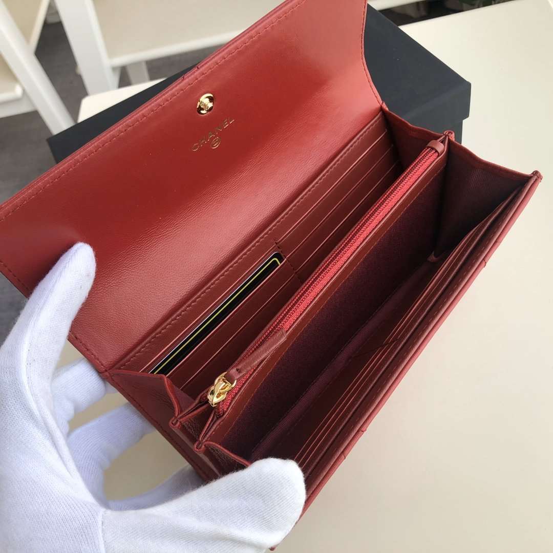 19 Quilted Flap Wallet