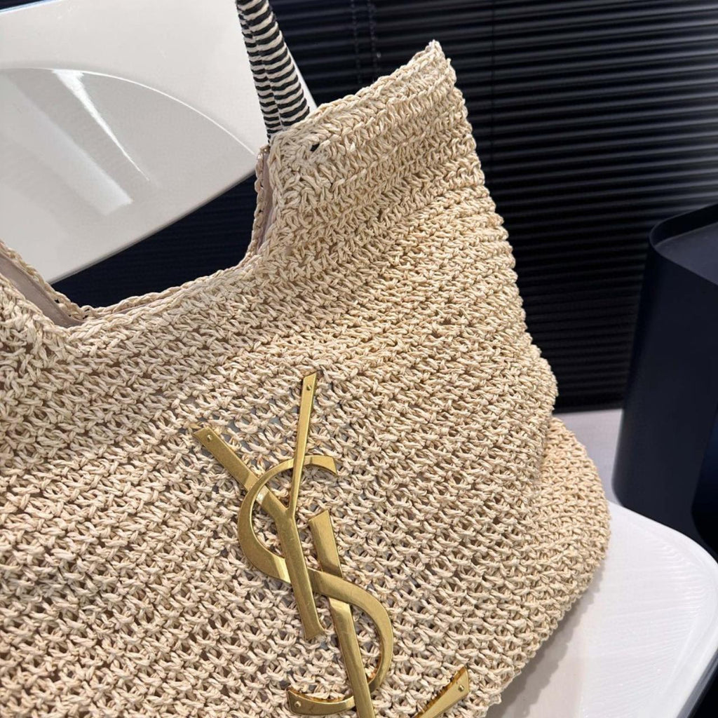 SAINT LAURENT Raffia Bag