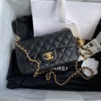 pearl crush mini Flap Bag