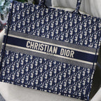 Book Tote Navy Blue