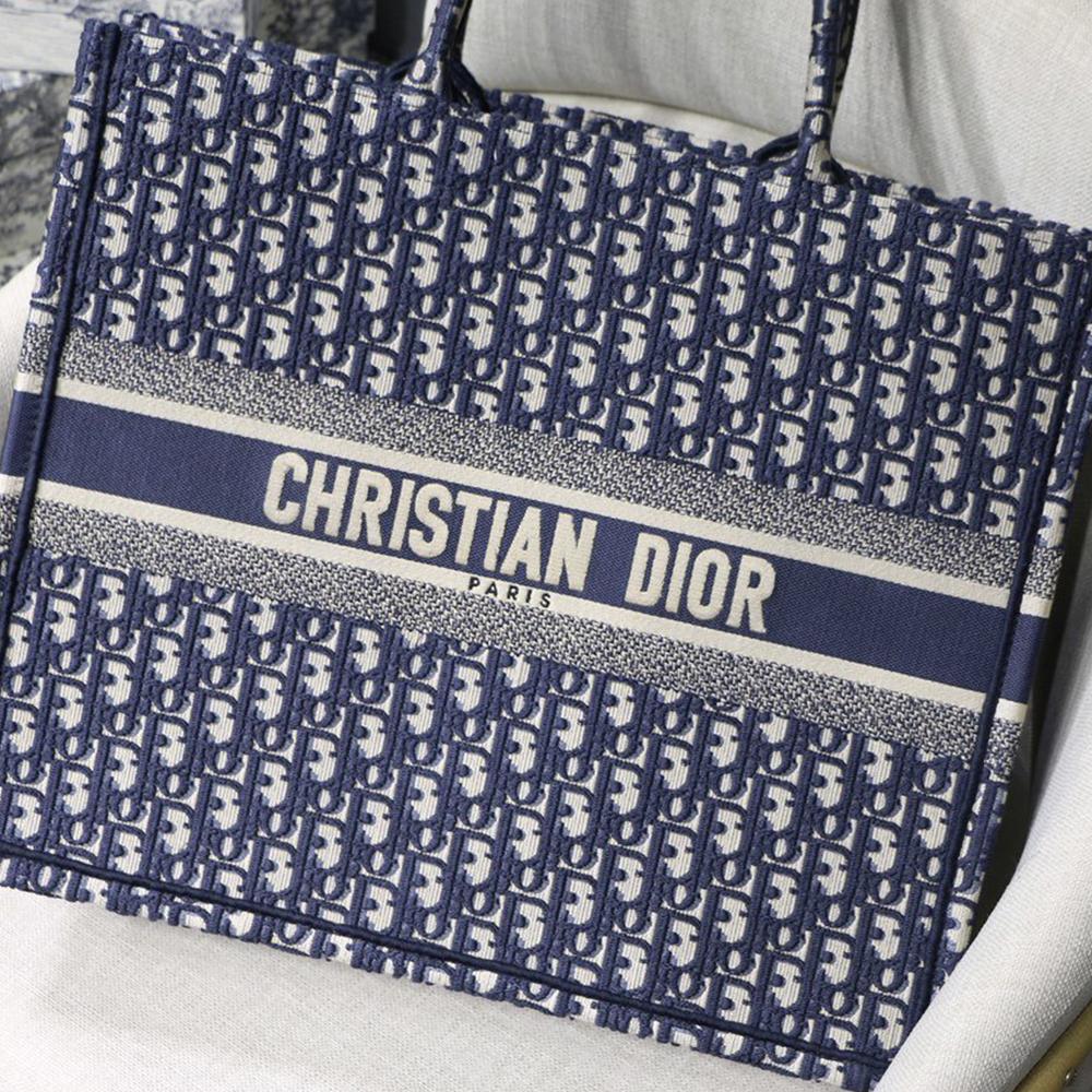 Book Tote Blue