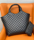 SAINT LAURENT Icare extra large embellished quilted leather tote60 ?? 39 ?? 8 cm