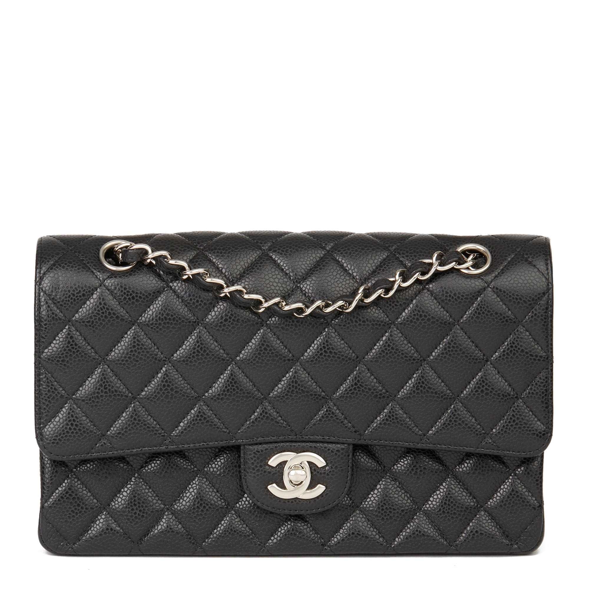 classic Flap bag with Silver hardware
