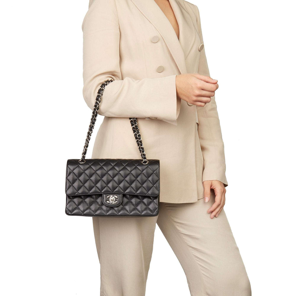classic Flap bag with Silver hardware