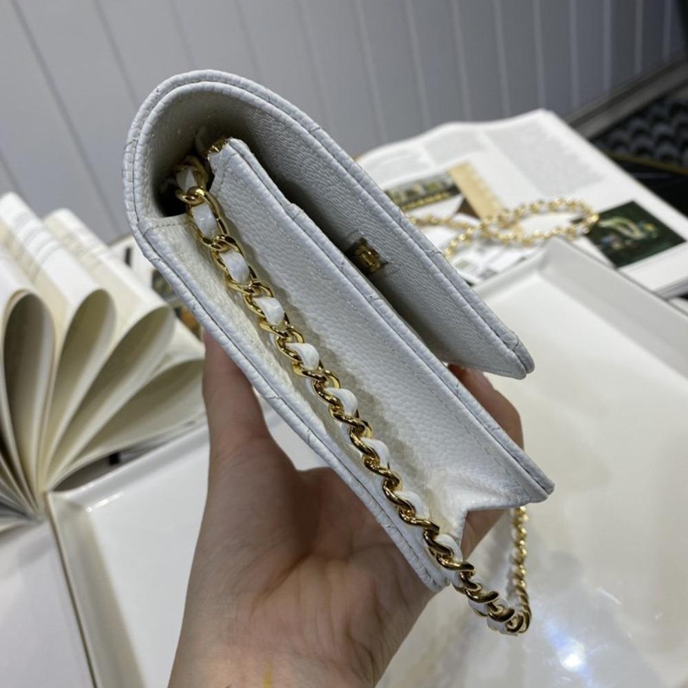 Caviar Wallet on chain Woc White