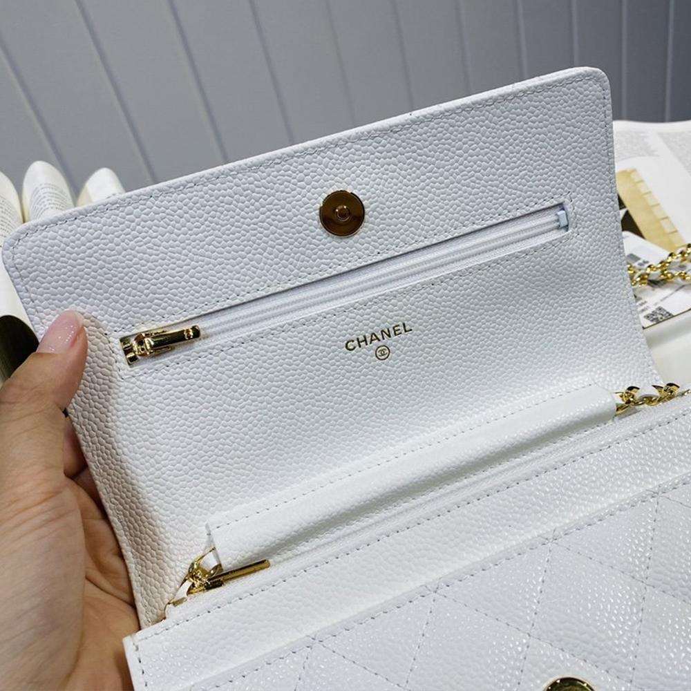 Caviar Wallet on chain Woc White