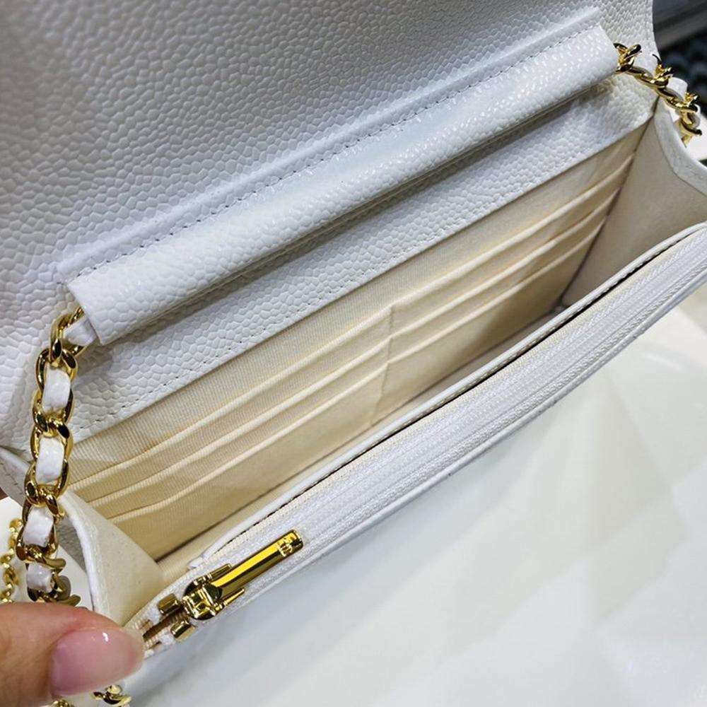 Caviar Wallet on chain Woc White