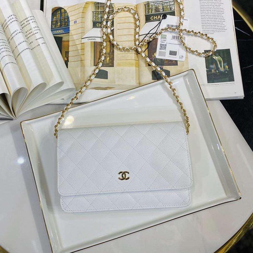 Caviar Wallet on chain Woc White